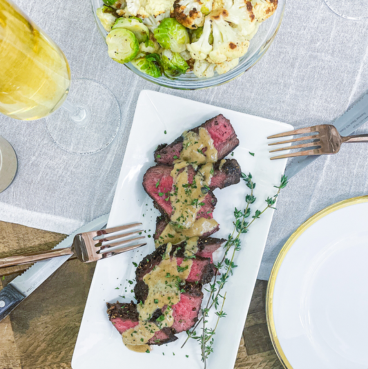 Steak au Poivre (Steak with Pepper Sauce)