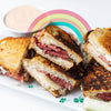 Rainbow Reubens with Corned Beef Chuck Roast