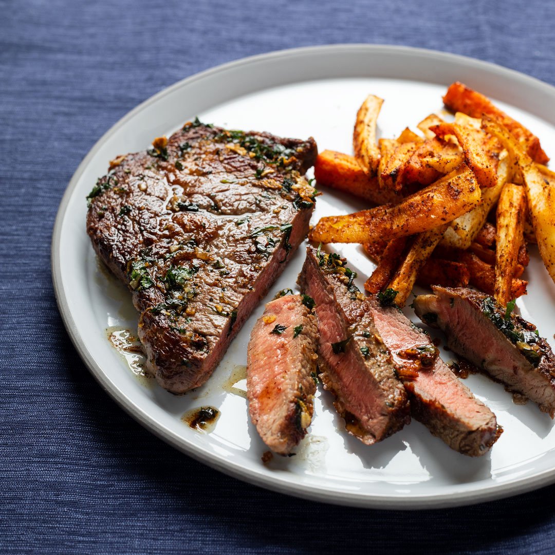 How To Cook Steak in The Oven (Broiled Steak) • Hip Foodie Mom