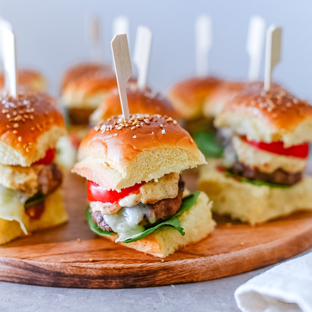 Ultimate Tailgate Sliders with Bacon Aioli